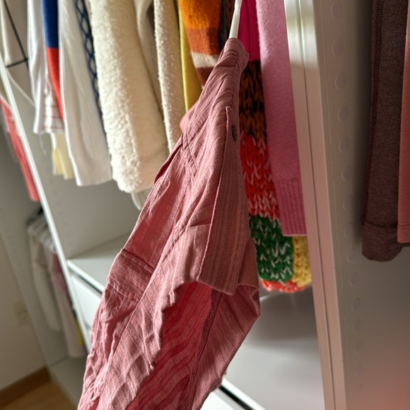 NWT Anthropologie Short-Sleeve Cinched Safari Top - Picture 8 of 10